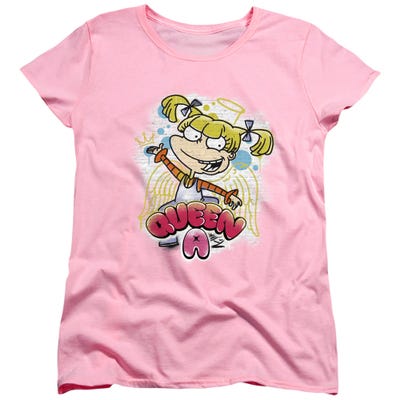 Rugrats Queen A For Angelica Womens T-Shirt