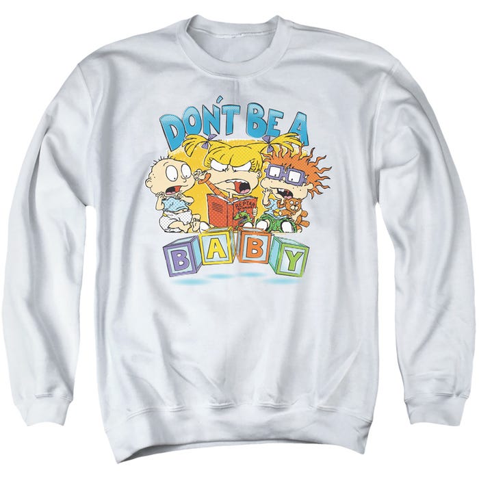 Rugrats Don't Be A Baby Blocks Sweatshirt