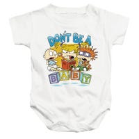 Rugrats Don't Be A Baby Blocks Baby Bodysuit