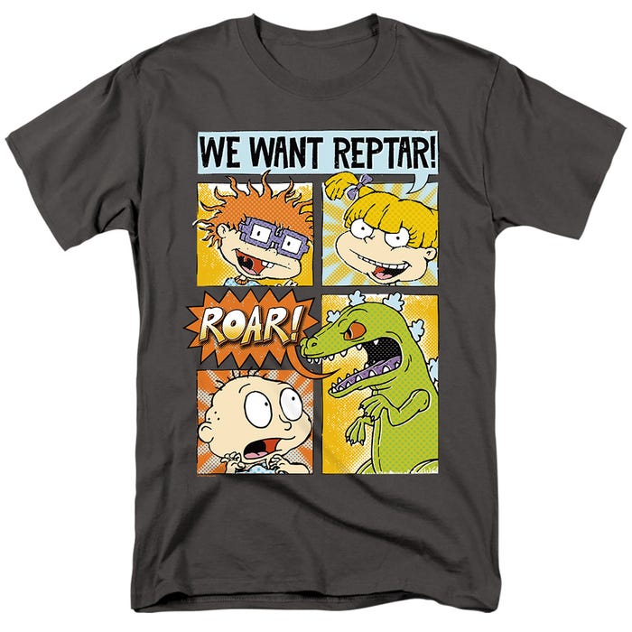 Rugrats We Want Reptar Comic T-Shirt