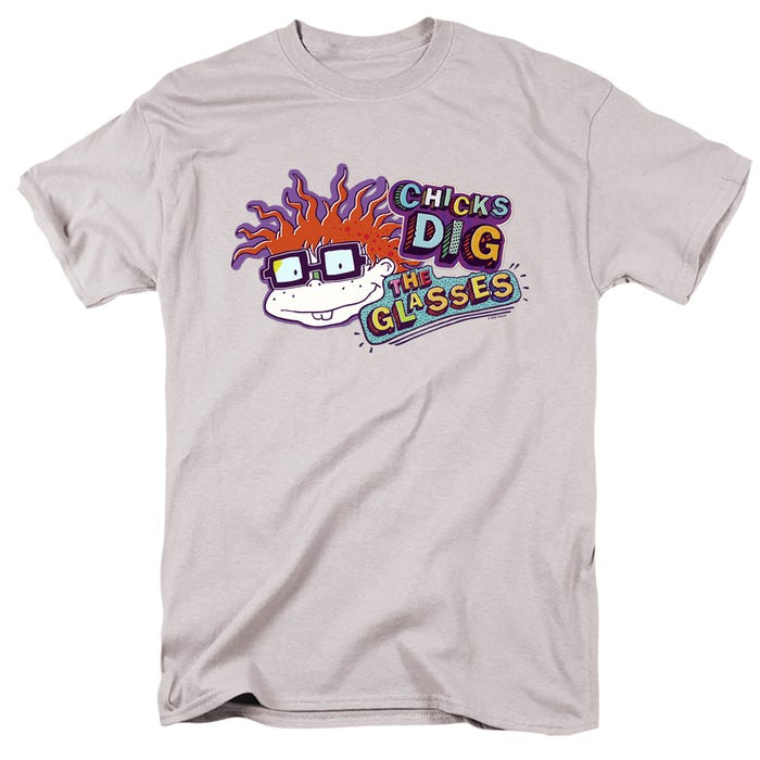 Rugrats Chicks Dig The Glasses Badge Funny T-Shirt