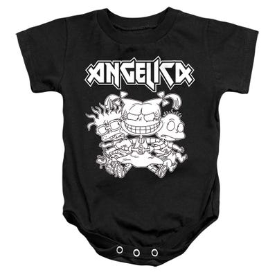 Rugrats Angelica Pickles Rocks Baby Bodysuit