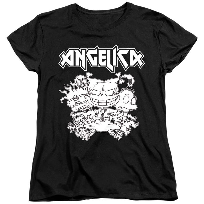 Rugrats Angelica Pickles Rocks Womens T-Shirt