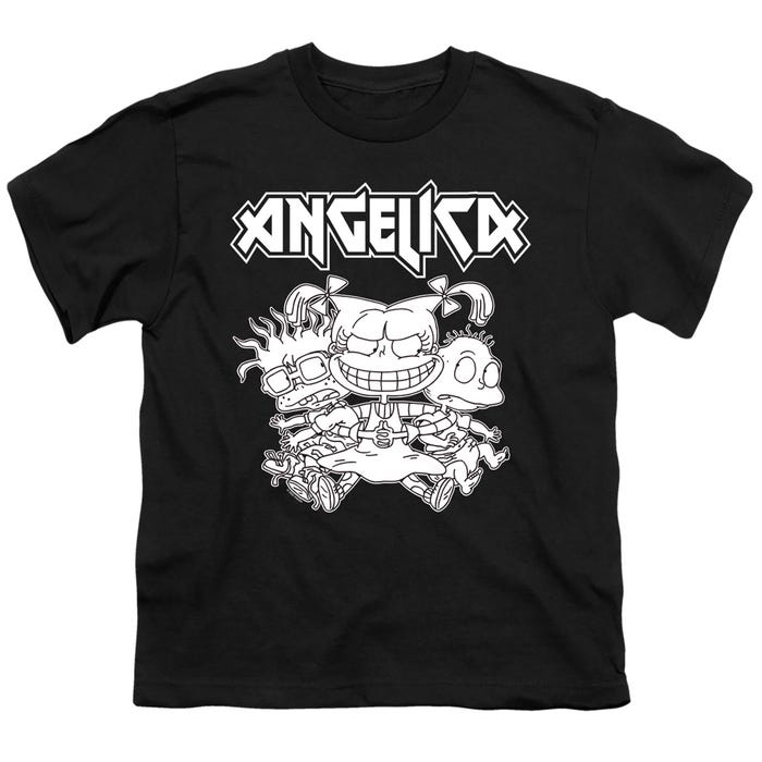 Rugrats Angelica Pickles Rocks Kids T-Shirt
