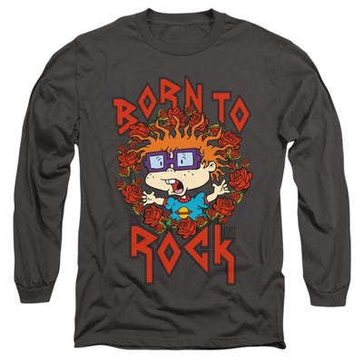 Rugrats Chucky Was Born To Rock Long Sleeve Shirt