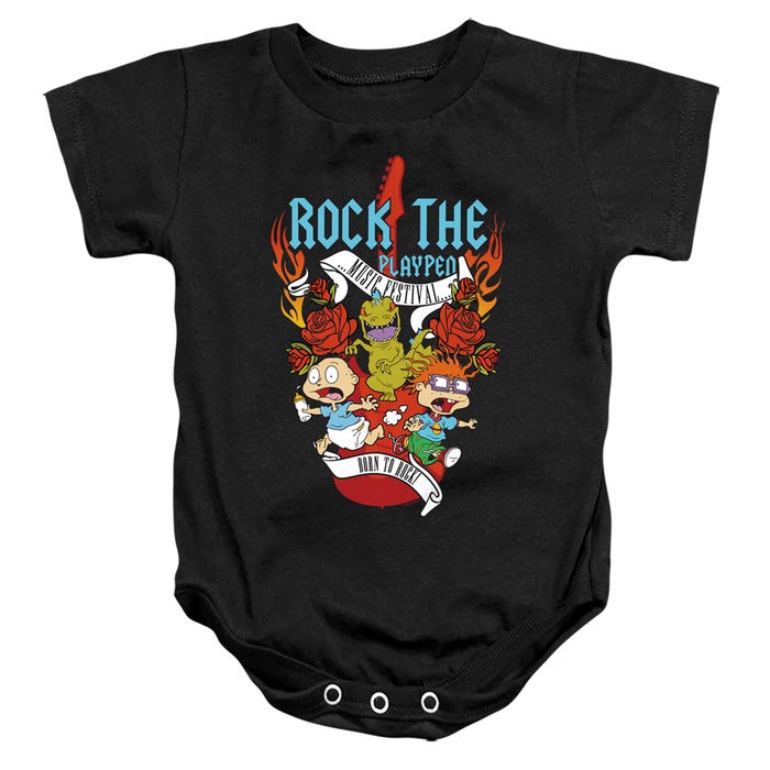 Rugrats Rock The Playpen Music Festival Baby Bodysuit