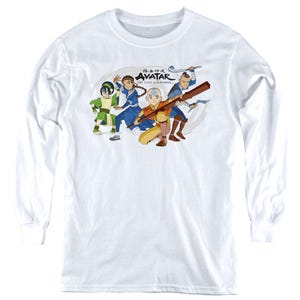 AVATAR THE LAST AIRBENDER AVATARS GROUP Kids Long Sleeve Shirt