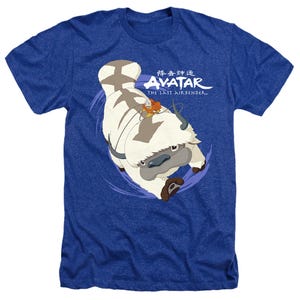 AVATAR THE LAST AIRBENDER APPA IN FLIGHT Heather T-Shirt