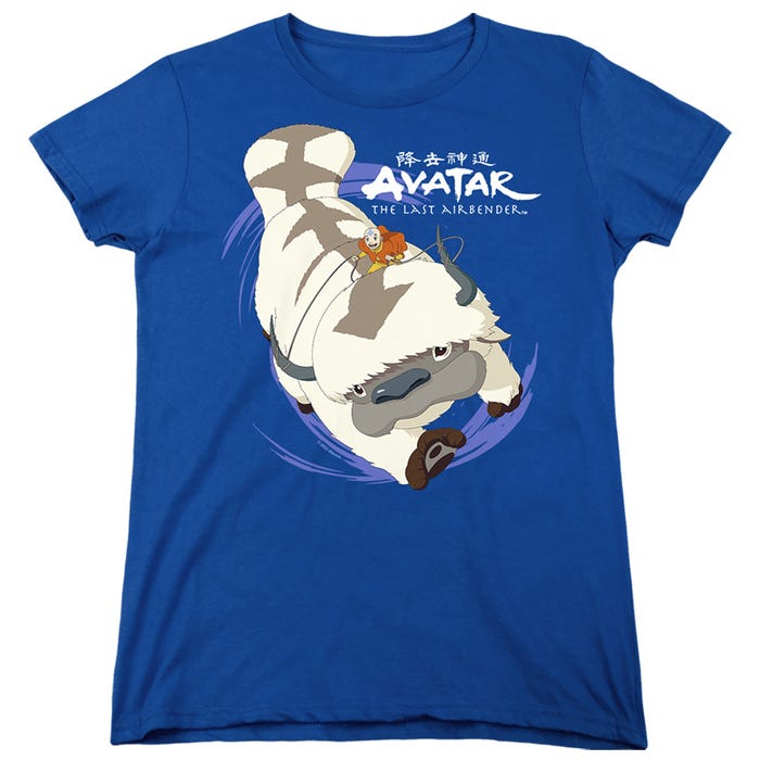 AVATAR THE LAST AIRBENDER APPA IN FLIGHT Womens T-Shirt