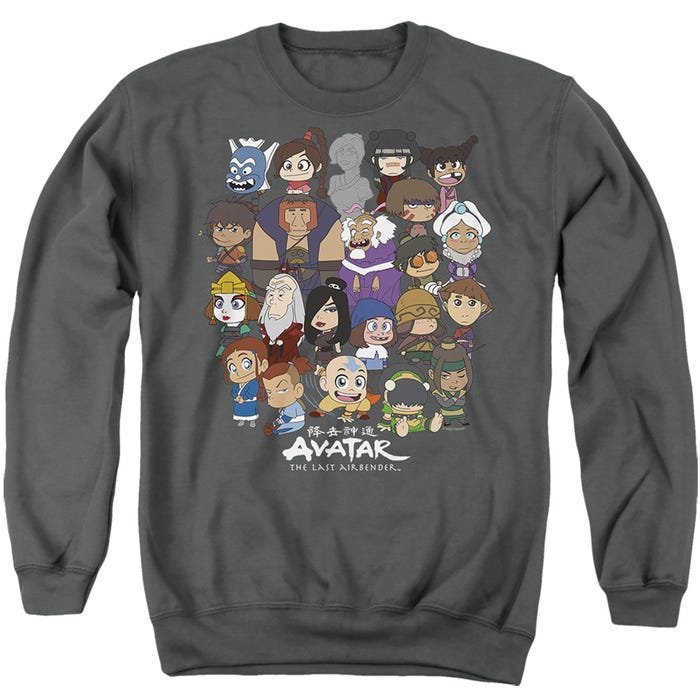AVATAR THE LAST AIRBENDER CHIBI GROUP Sweatshirt
