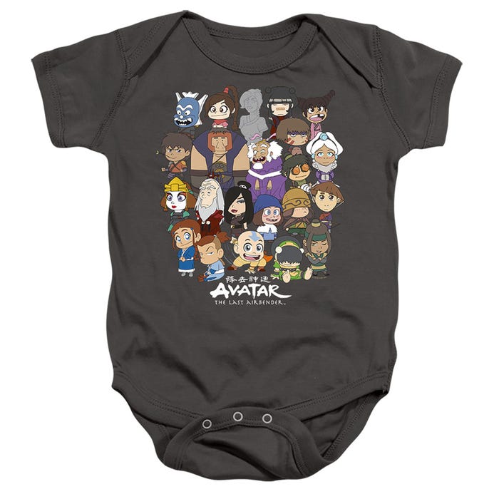 AVATAR THE LAST AIRBENDER CHIBI GROUP Baby Bodysuit