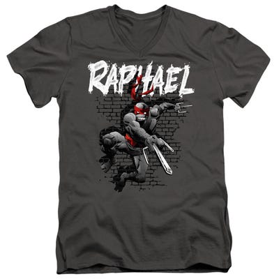 Raphael Teenage Mutant Ninja Turtles Official V-Neck T-Shirt