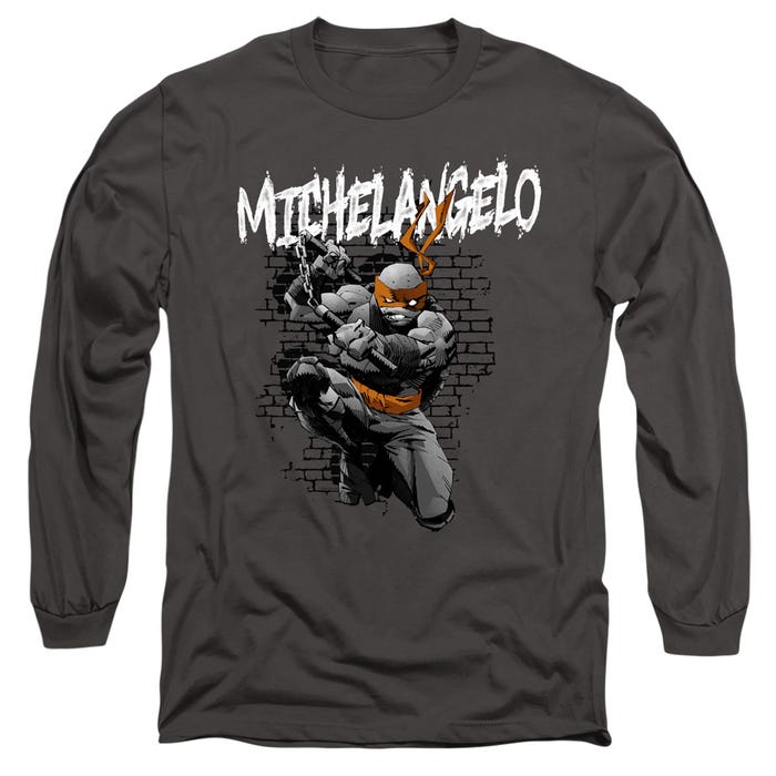 Michelangelo Teenage Mutant Ninja Turtles Official Long Sleeve Shirt