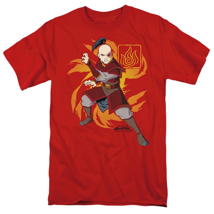 AVATAR THE LAST AIRBENDER ZUKO FLAME BURST T-Shirt
