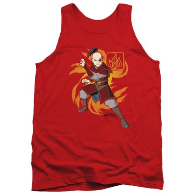AVATAR THE LAST AIRBENDER ZUKO FLAME BURST Tank Top