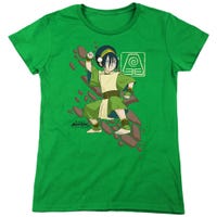 AVATAR THE LAST AIRBENDER TOPH ROCK SLIDE Womens T-Shirt