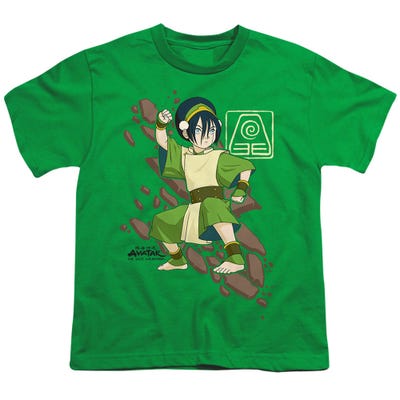 AVATAR THE LAST AIRBENDER TOPH ROCK SLIDE Kids T-Shirt