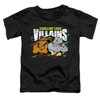 TMNT CHILLINâ€™ LIKE VILLAINS Toddler T-Shirt