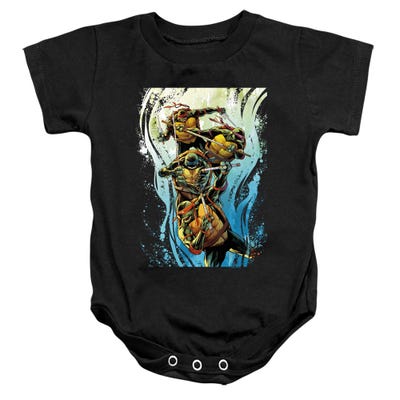 TMNT COOL RAINBOW WARRIORS Baby Bodysuit