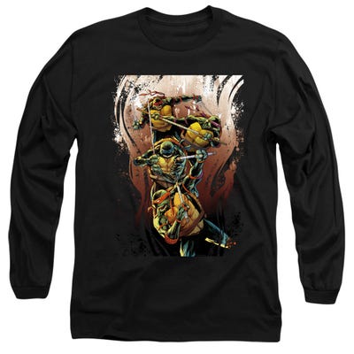  TMNT EARTHY RAINBOW WARRIORS Long Sleeve Shirt