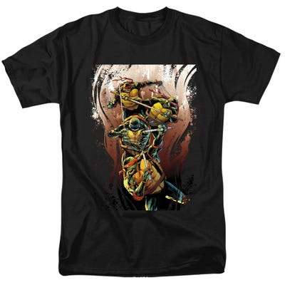  TMNT EARTHY RAINBOW WARRIORS T-Shirt