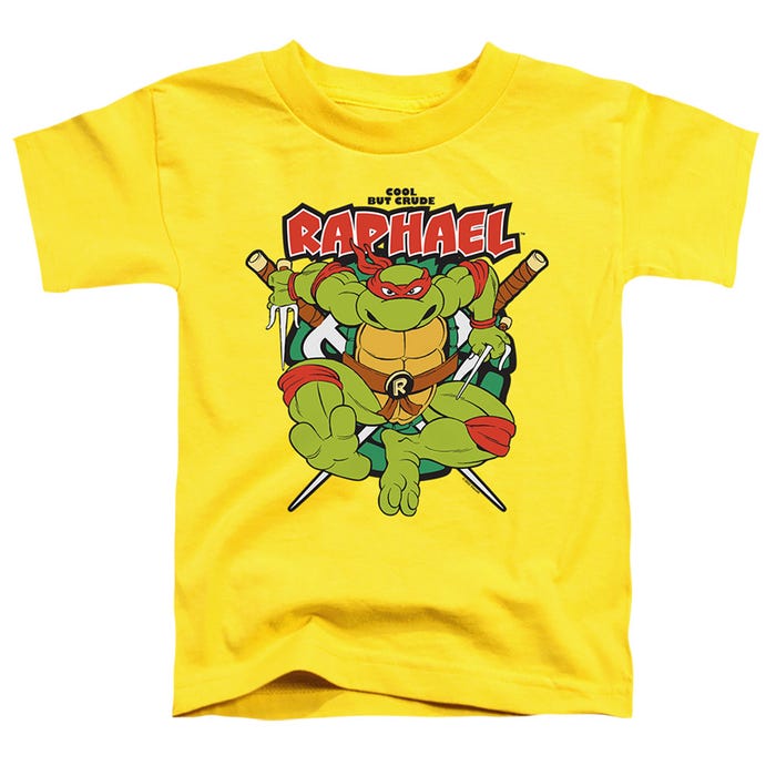 TMNT COOL BUT CRUDE RAPHAEL Toddler T-Shirt