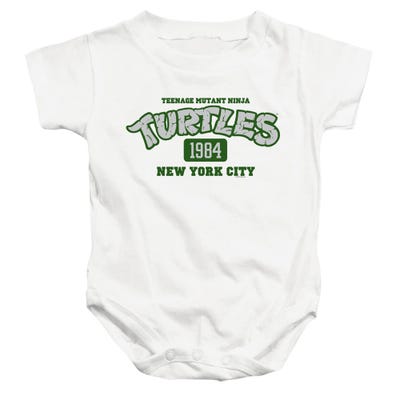 1984 NYC TMNT Ninja Turtles Vintage EST Baby Bodysuit