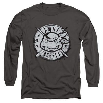 TMNT REBELS DISTRESSED LOGO Long Sleeve Shirt