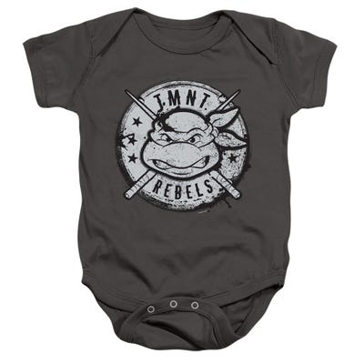 TMNT REBELS DISTRESSED LOGO Baby Bodysuit