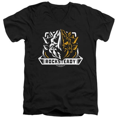 TMNT ROCKSTEADY V-Neck T-Shirt