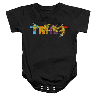 TMNT Arcade Main Screen Baby Bodysuit