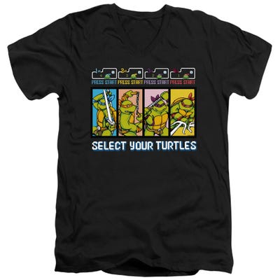 Select Your Teenage Mutant Ninja Turtles Official V-Neck T-Shirt