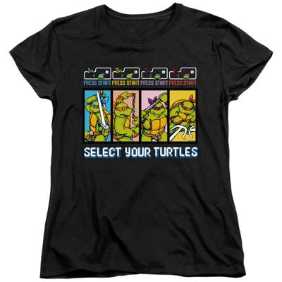 Select Your Teenage Mutant Ninja Turtles Official Womens T-Shirt