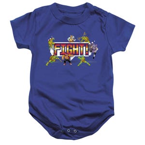 TMNT ARCADE FIGHT Baby Bodysuit