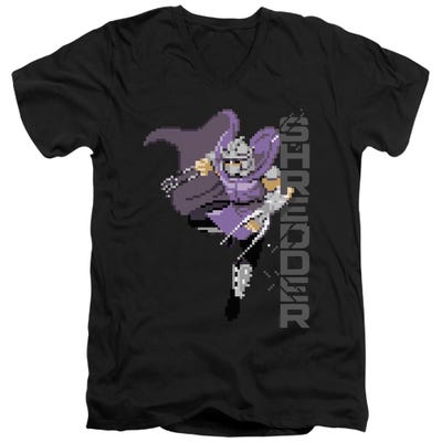 TMNT RETRO ARCADE V-Neck T-Shirt