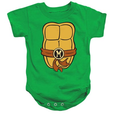 TMNT MICHELANGELO CHEST Baby Bodysuit