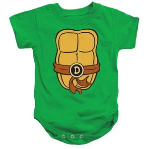 TMNT DONATELLO CHEST Baby Bodysuit