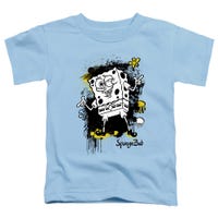 Spongebob Ink Splatter Toddler T-Shirt