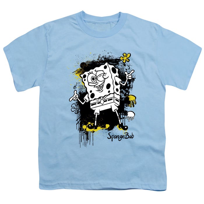 Spongebob Ink Splatter Kids T-Shirt