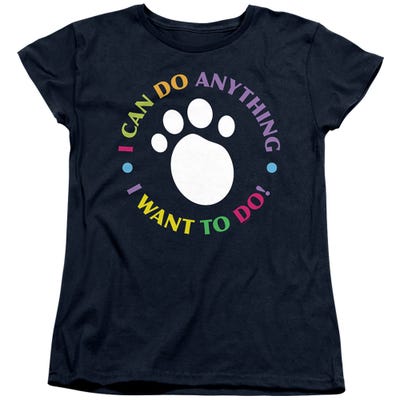 BLUE’S CLUES I CAN DO ANYTHING! Womens T-Shirt