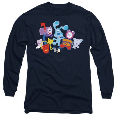 BLUE’S CLUES FRIEND PARTY Long Sleeve Shirt