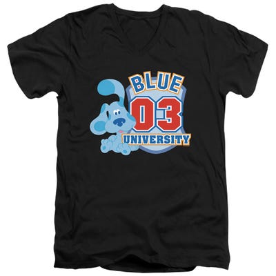 BLUE’S CLUES (CLASSIC) UNIVERSITY V-Neck T-Shirt