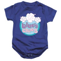 BLUES CLUES HAWAIIAN FLOWERS Baby Bodysuit