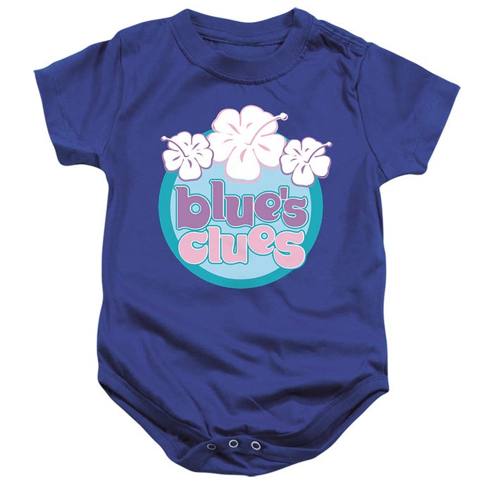 BLUES CLUES HAWAIIAN FLOWERS Baby Bodysuit