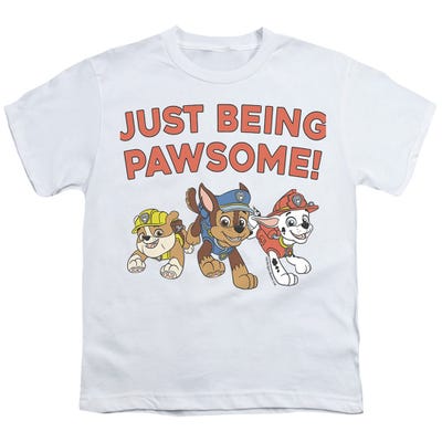 PAW PATROL JUST BEING PAWSOME! Kids T-Shirt