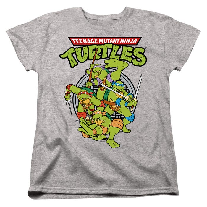 TMNT GROUP Womens T-Shirt