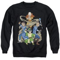 AVATAR THE LAST AIRBENDER TEAM AVATAR ELEMENTS Sweatshirt