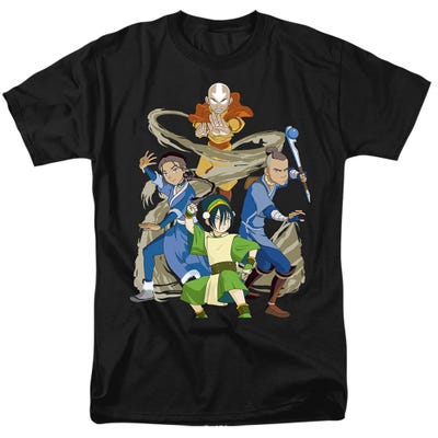 AVATAR THE LAST AIRBENDER TEAM AVATAR ELEMENTS T-Shirt