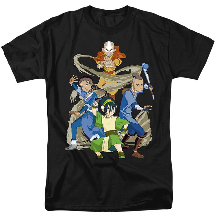 AVATAR THE LAST AIRBENDER TEAM AVATAR ELEMENTS T-Shirt