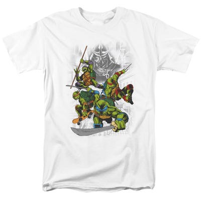 SHREDDER AND TURTLES COMIC Ninja TMNT T-Shirt